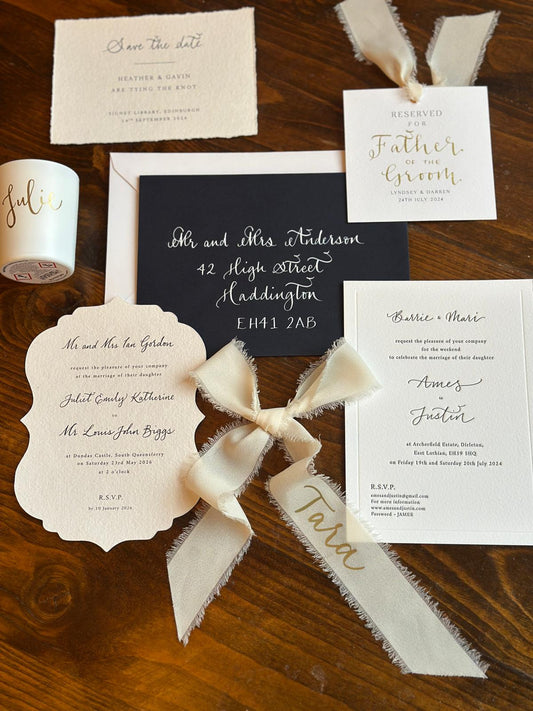 Timeless Elegance on Cotton Paper