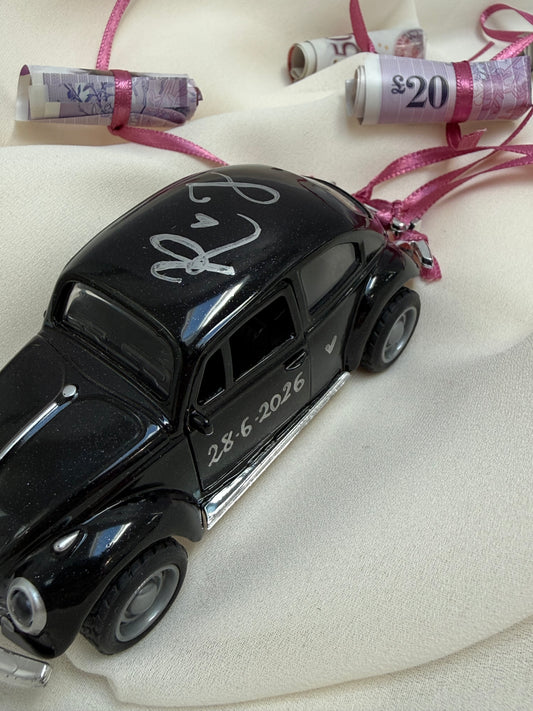 Wedding car personalised gift