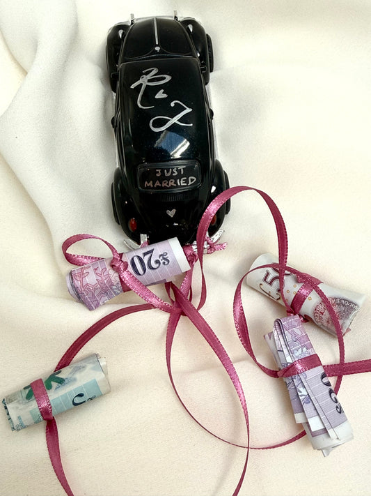 Wedding car personalised gift