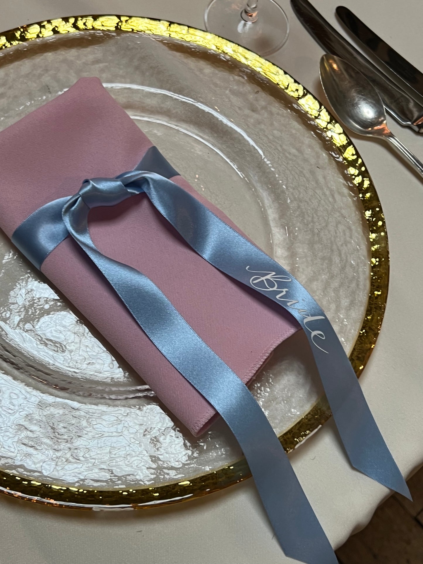 Personalised Ribbon Guest Names