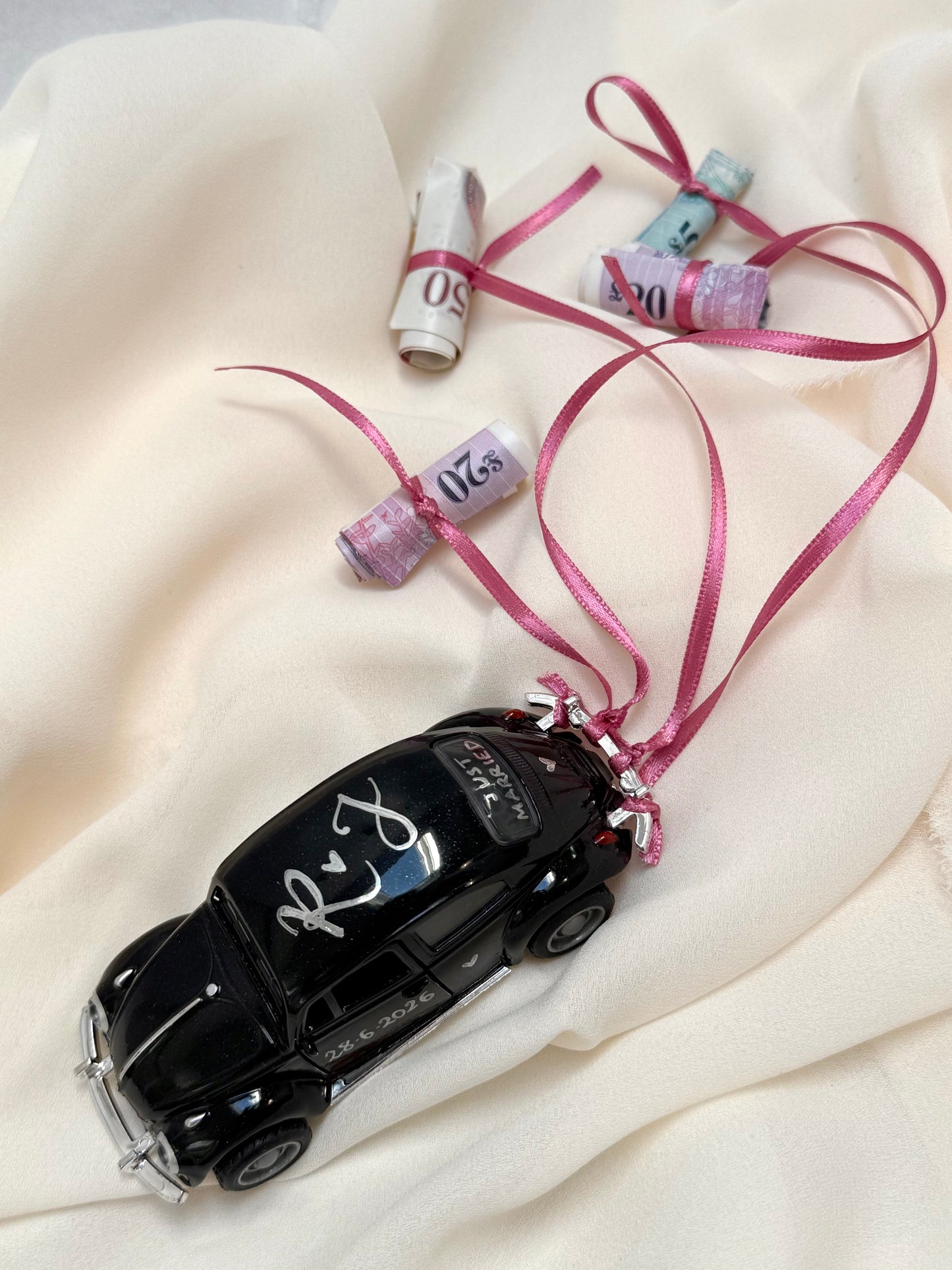 Wedding car personalised gift