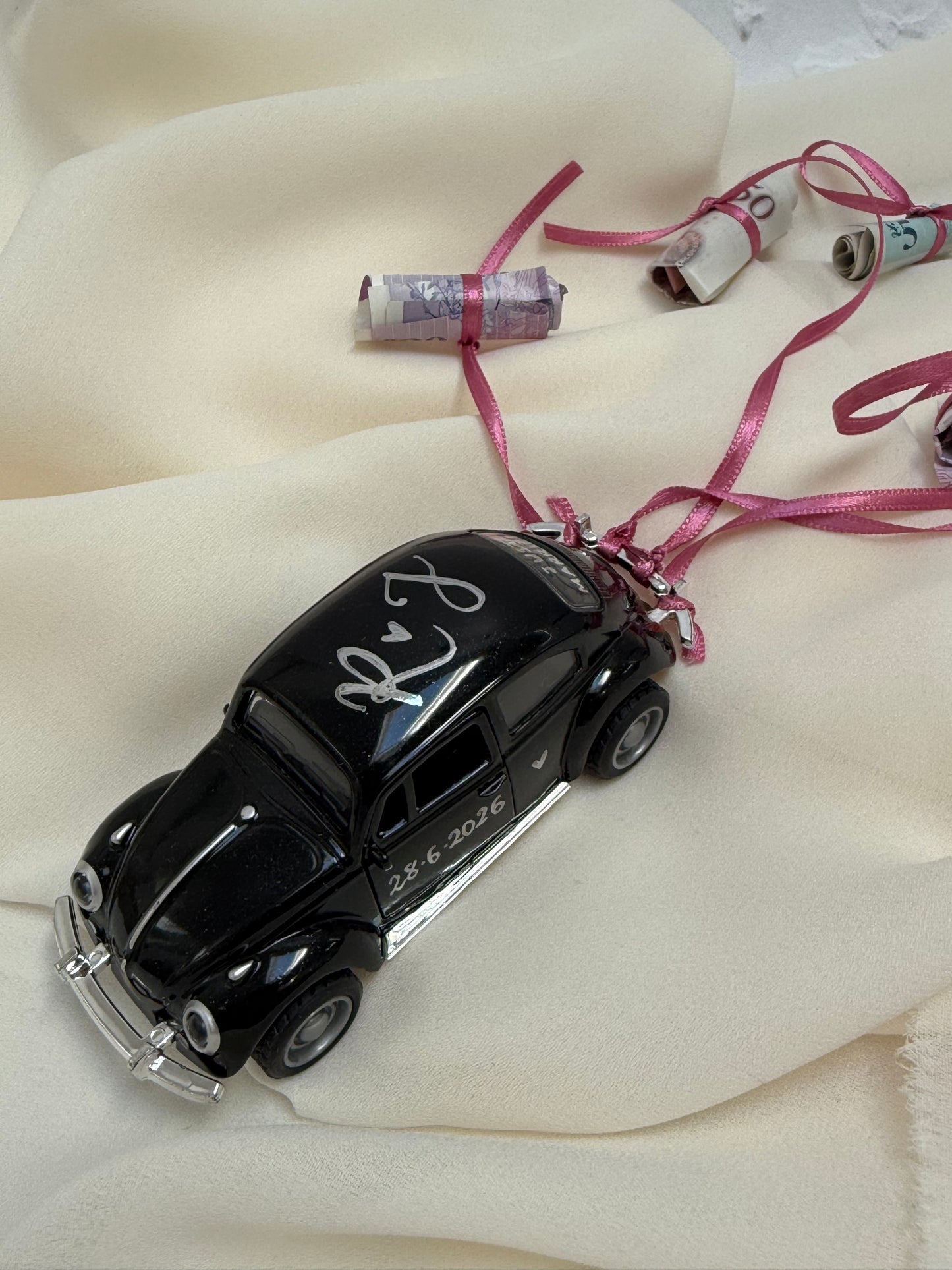 Wedding car personalised gift