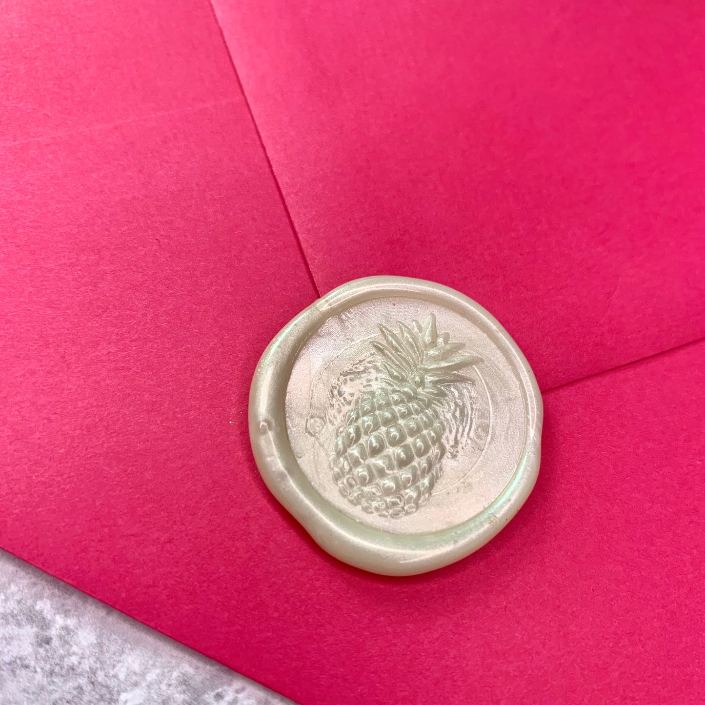 Pineapple Wax Seal - self sealing